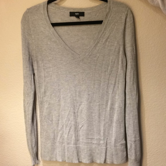 BUNDLE OF 3! Mossimo V-Neck Sweater Stripped/Solid - Picture 6 of 8